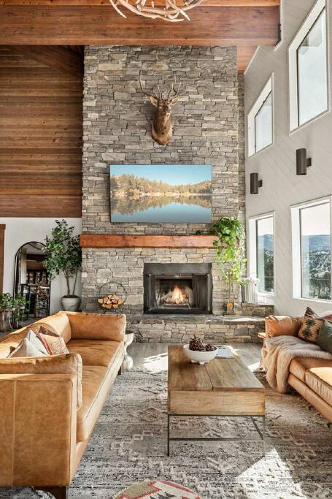 Steel Pine Lodge A Rustic Mountain Retreat Views Baldwin Lake Luaran gambar
